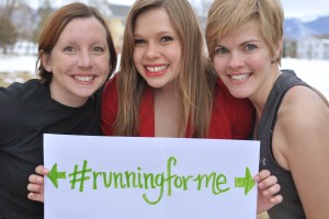 Lori and I ran to support this very deserving young lady.